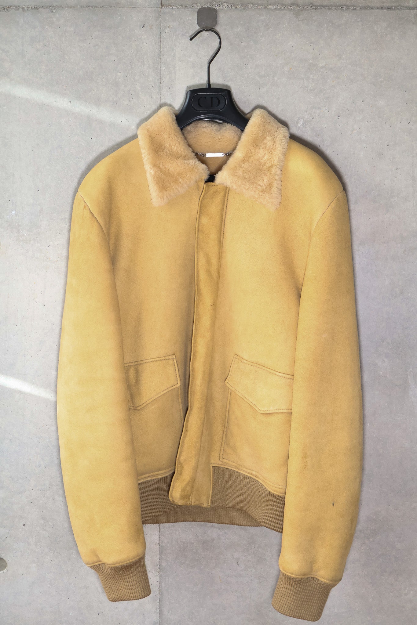 Dior Homme AW04 Runway Mouton Aviator Jacket