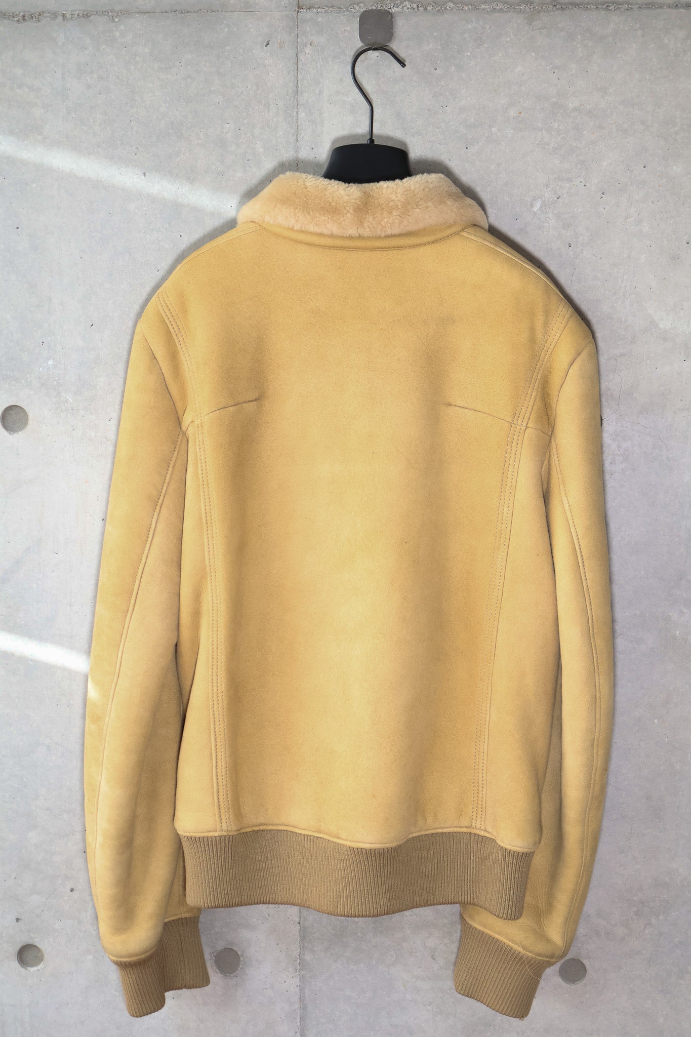 Dior Homme AW04 Runway Mouton Aviator Jacket