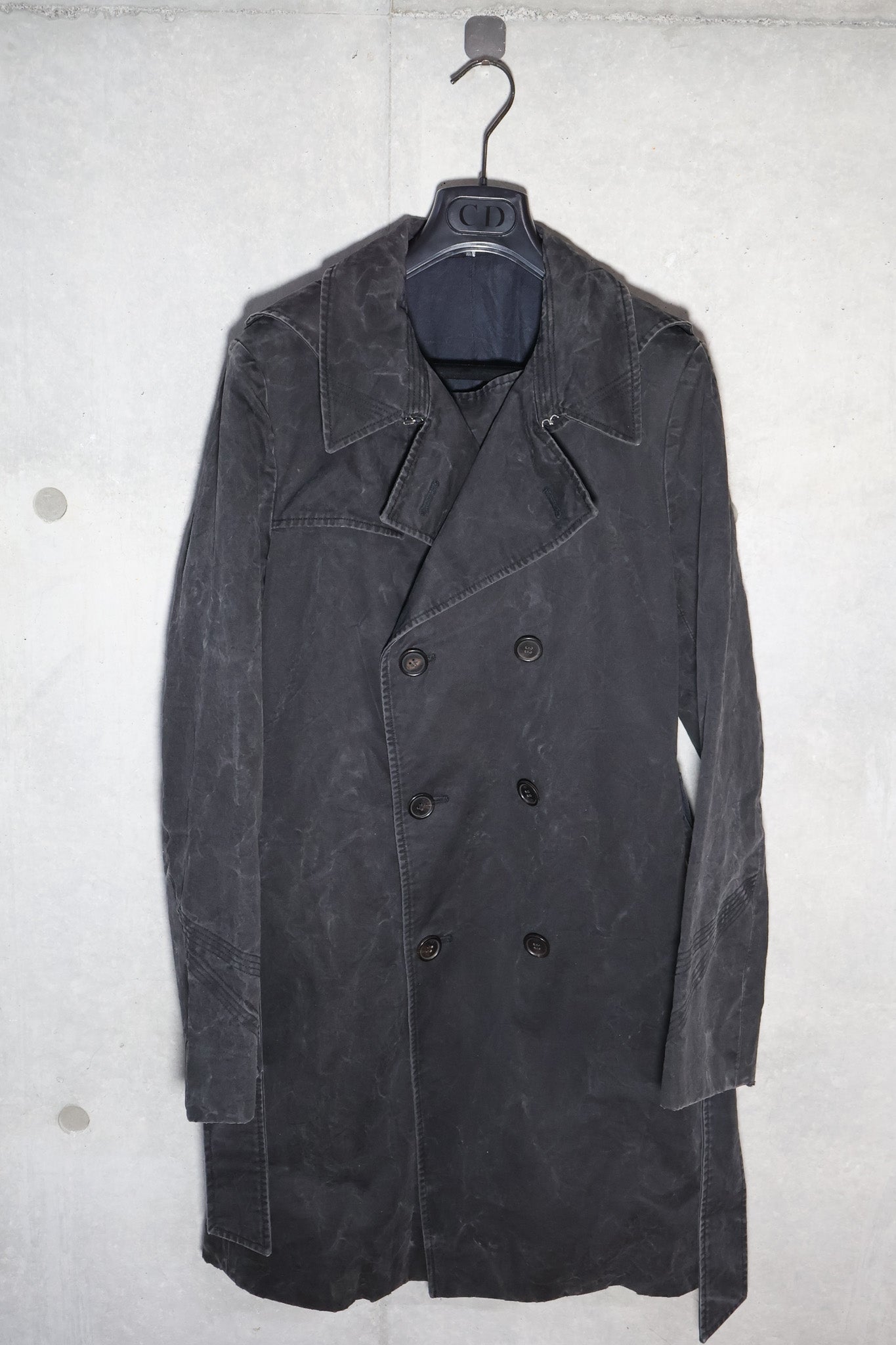 Dior Homme AW03 Luster Trench Coat