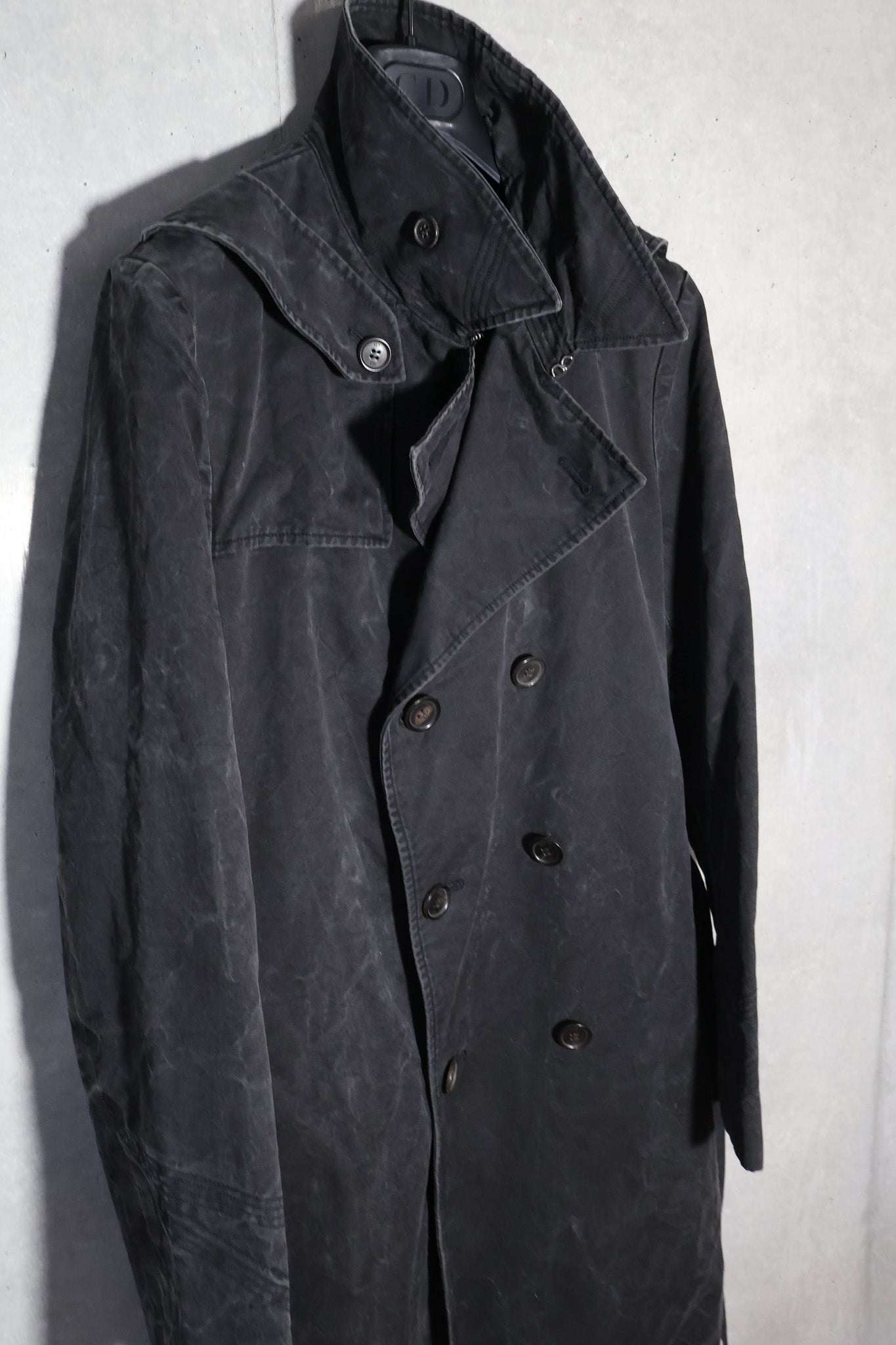 Dior Homme AW03 Luster Trench Coat