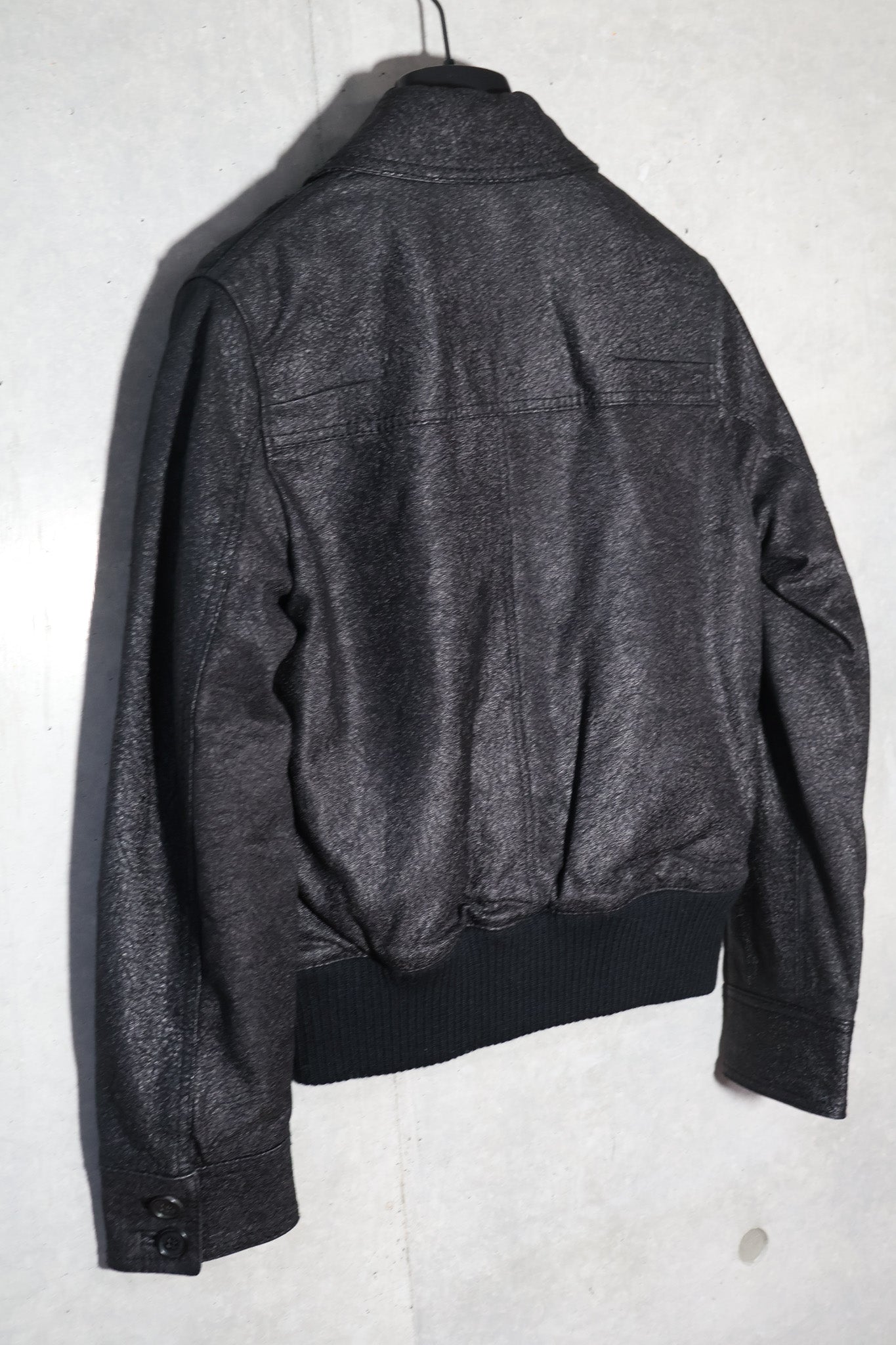 Dior Homme AW06 Blistered 4 Pocket Leather Jacket