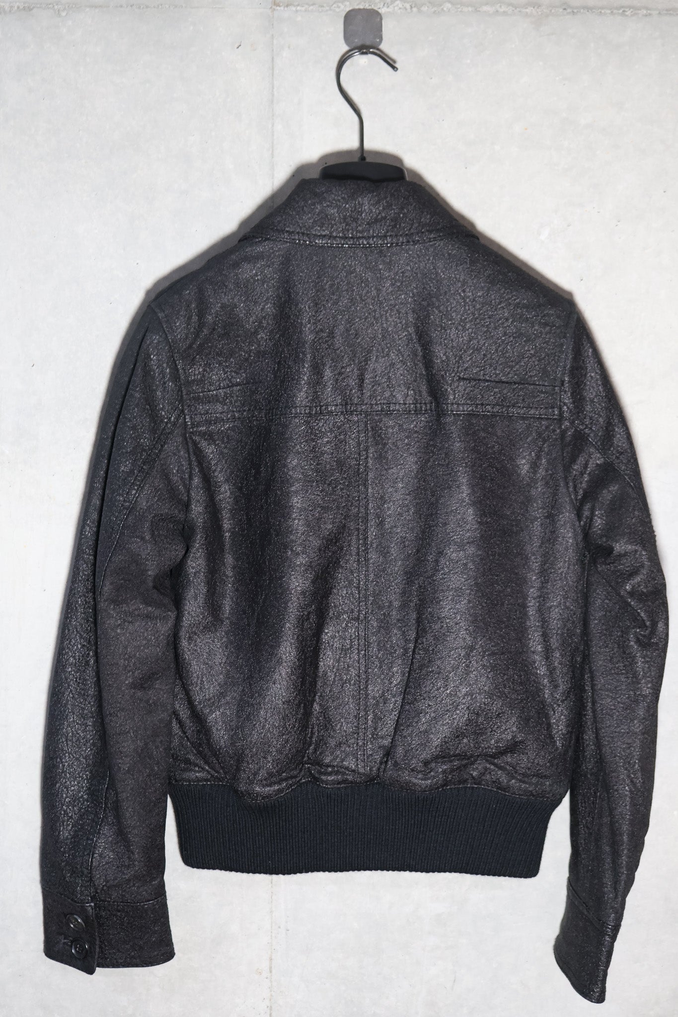 Dior Homme AW06 Blistered 4 Pocket Leather Jacket