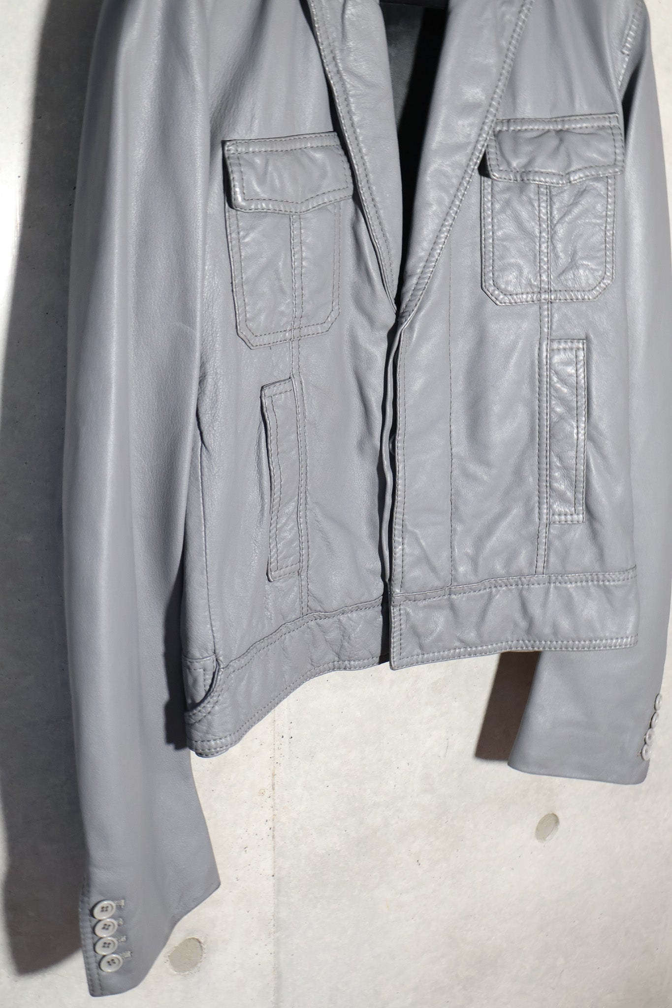Dior Homme SS05 Runway Leather Jacket