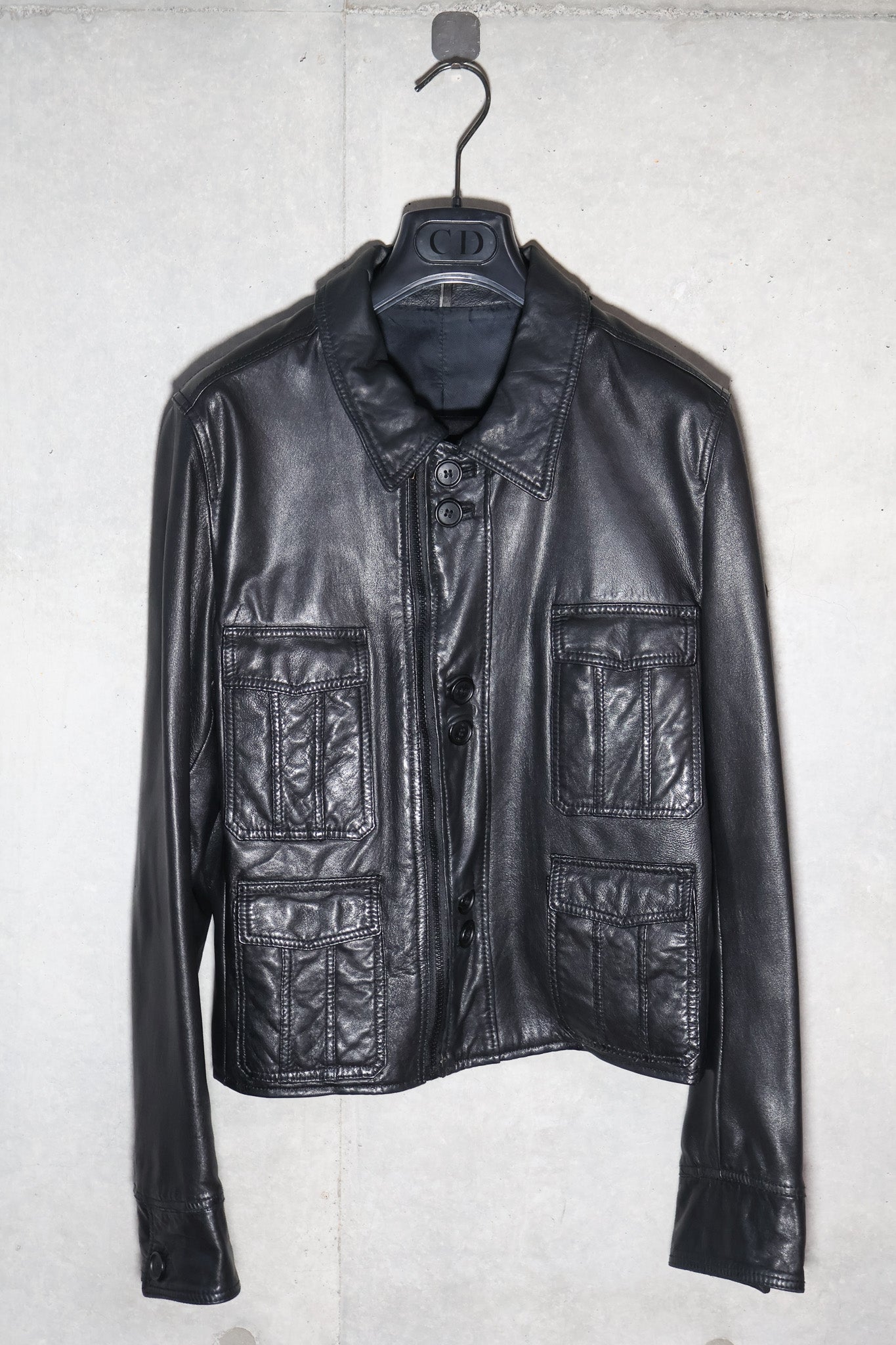 Dior Homme SS06 4 Pocket Leather Jacket