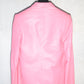 Dior Homme SS05 Runway Pink Leather 1B Blazer