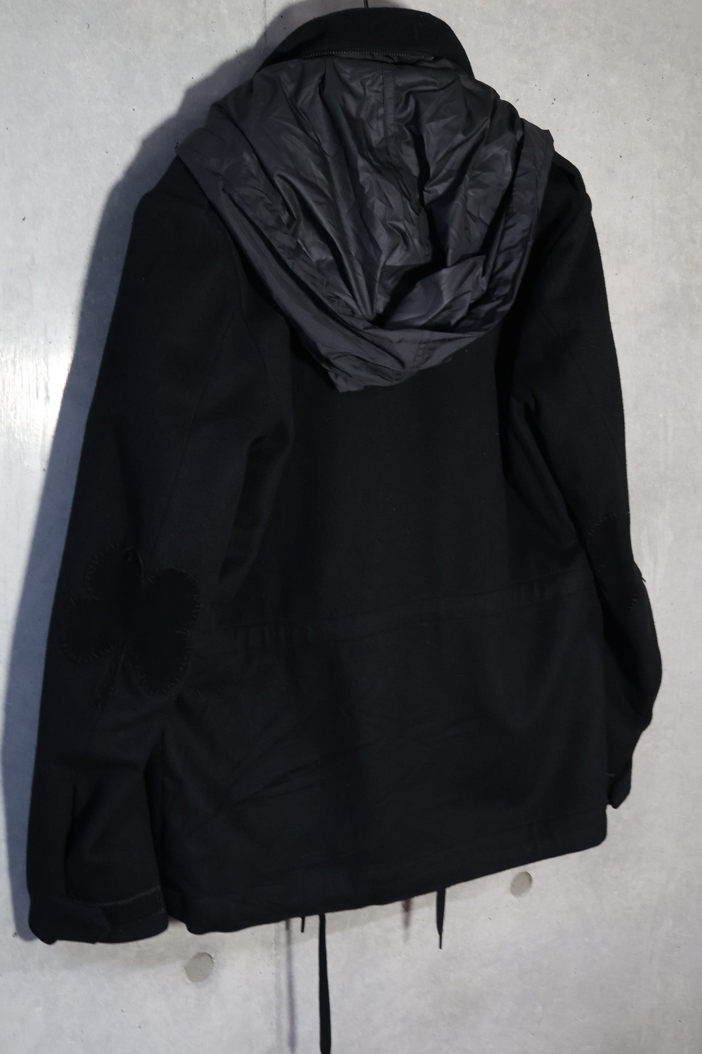 Number (N)ine AW06 Noir Hybrid Military Hooded Jacket