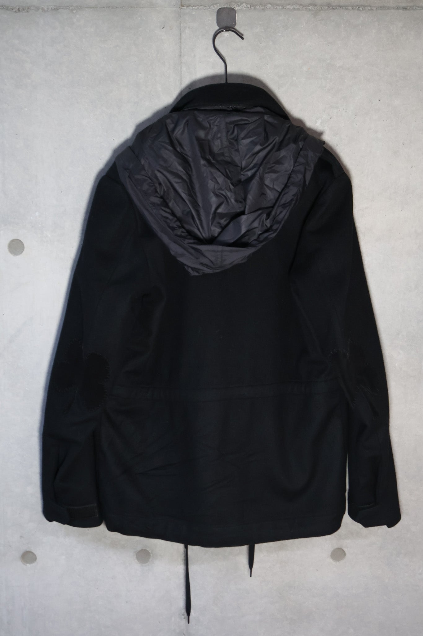 Number (N)ine AW06 Noir Hybrid Military Hooded Jacket