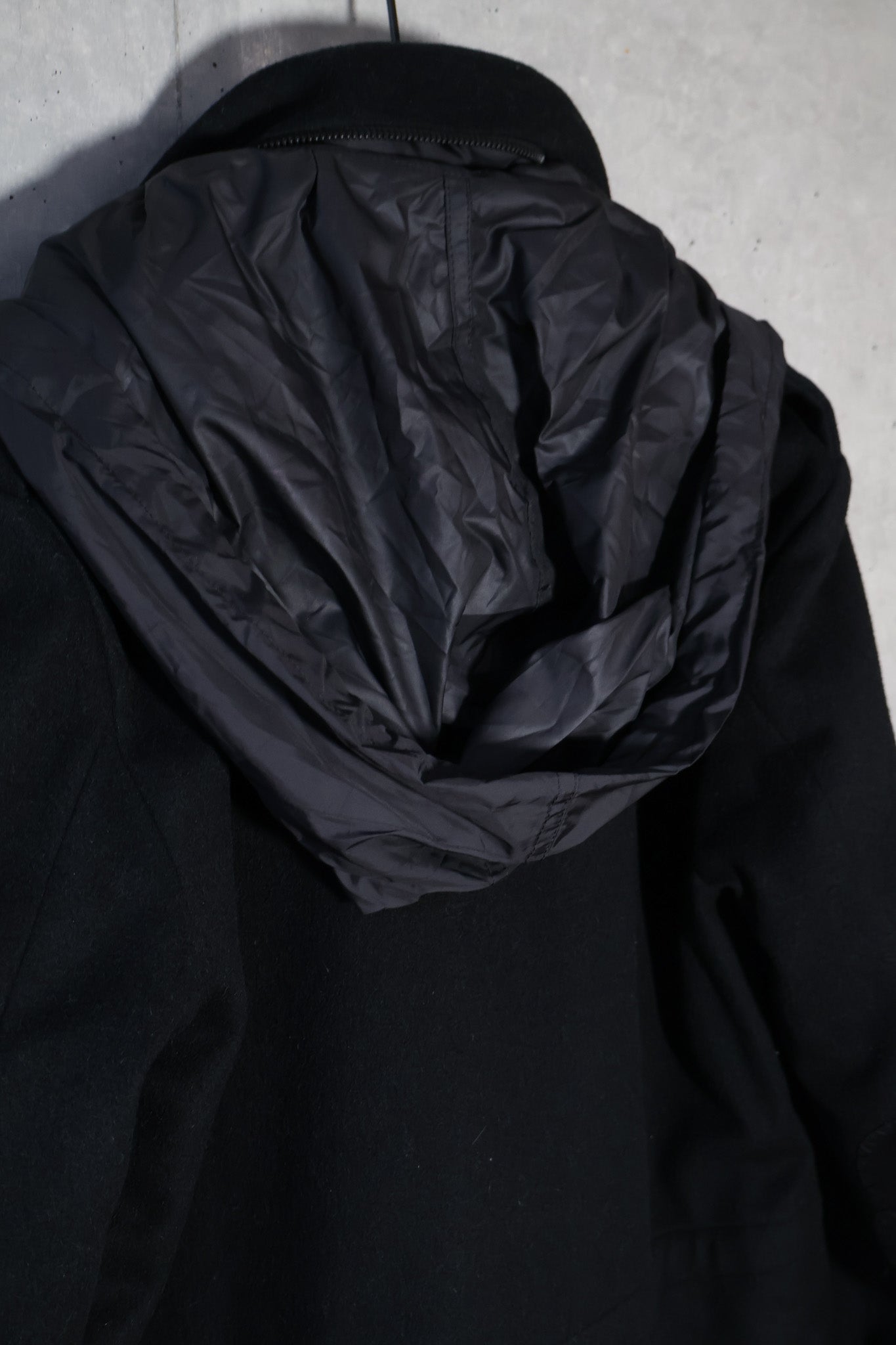 Number (N)ine AW06 Noir Hybrid Military Hooded Jacket
