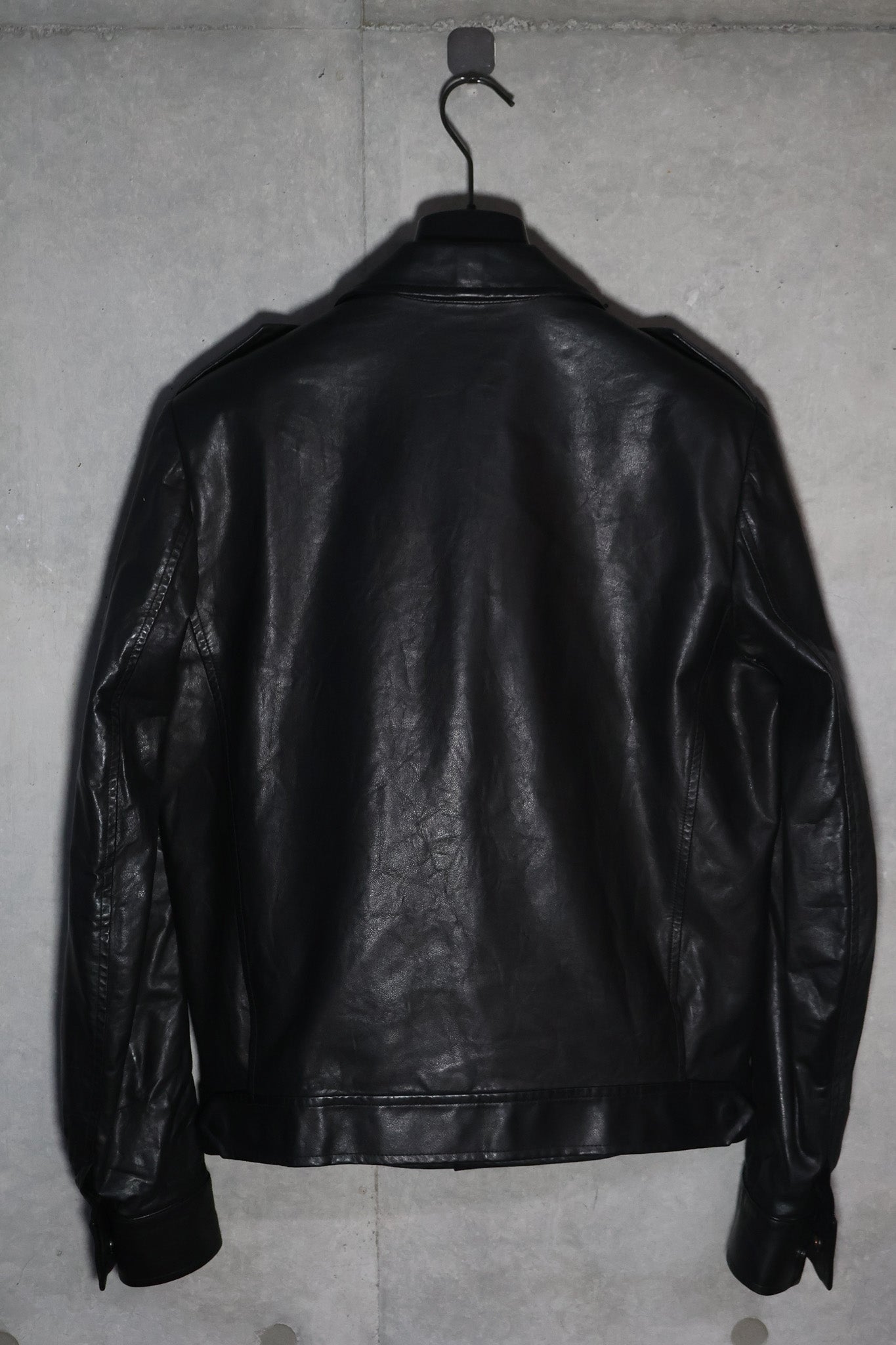Balmain SS11 Campaign Eagle Pin Leather Jacket