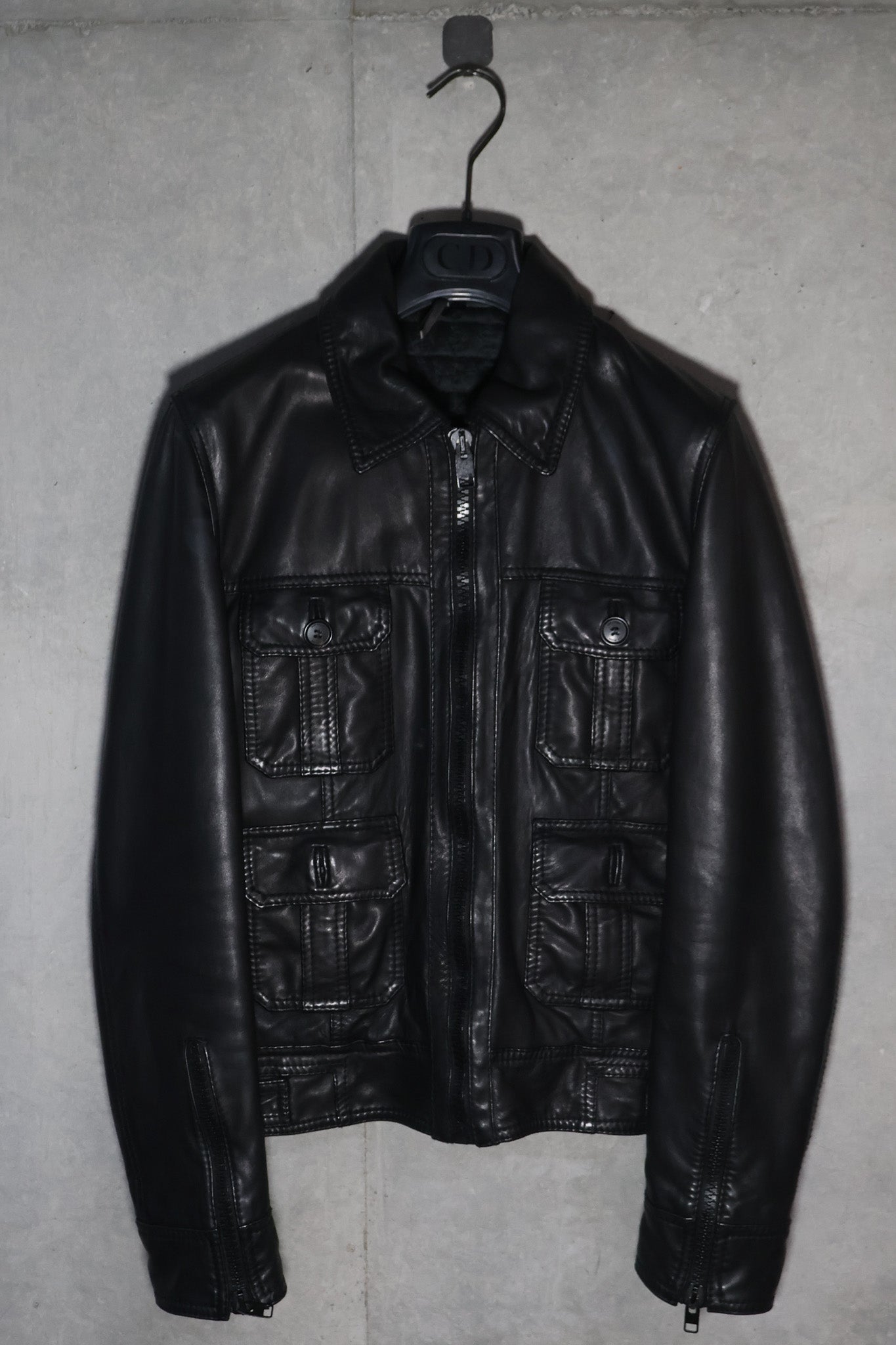 Dior Homme AW07 4 Pocket Leather Jacket