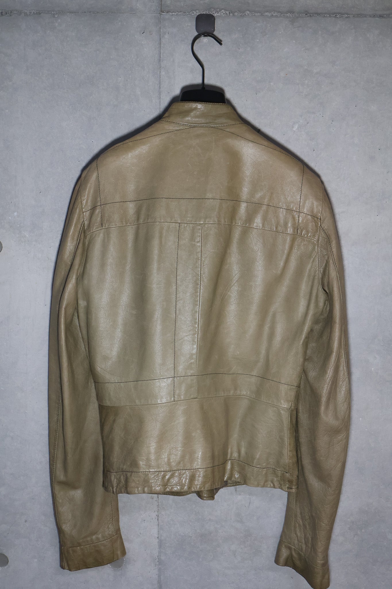 Rick Owens SS04 Runway Leather Jacket