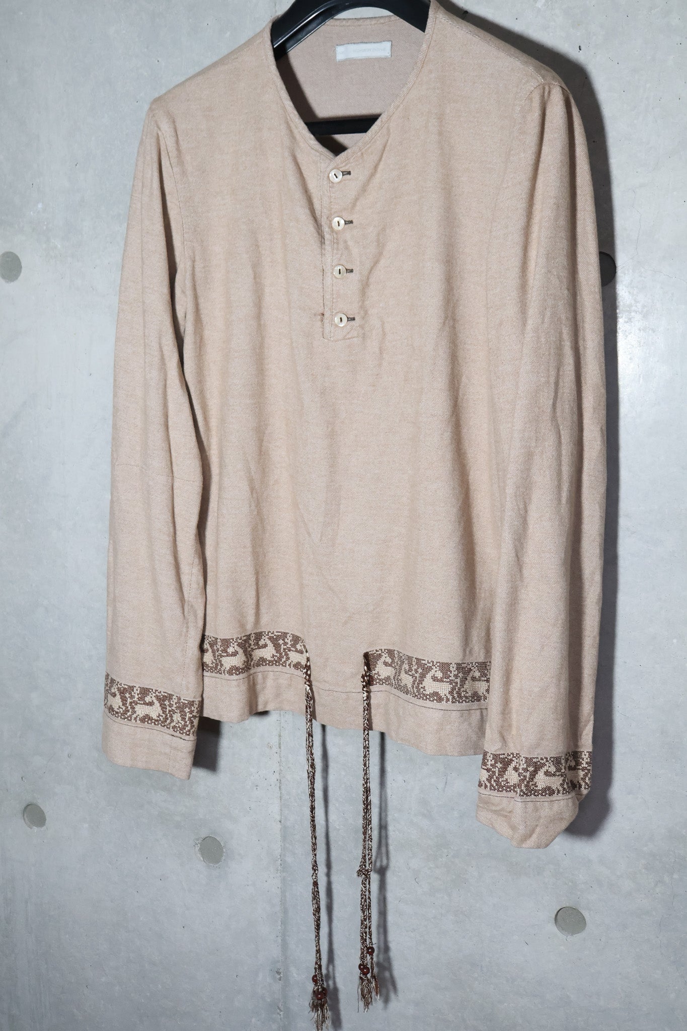 Number (N)ine AW02 Tunic Henley Shirt
