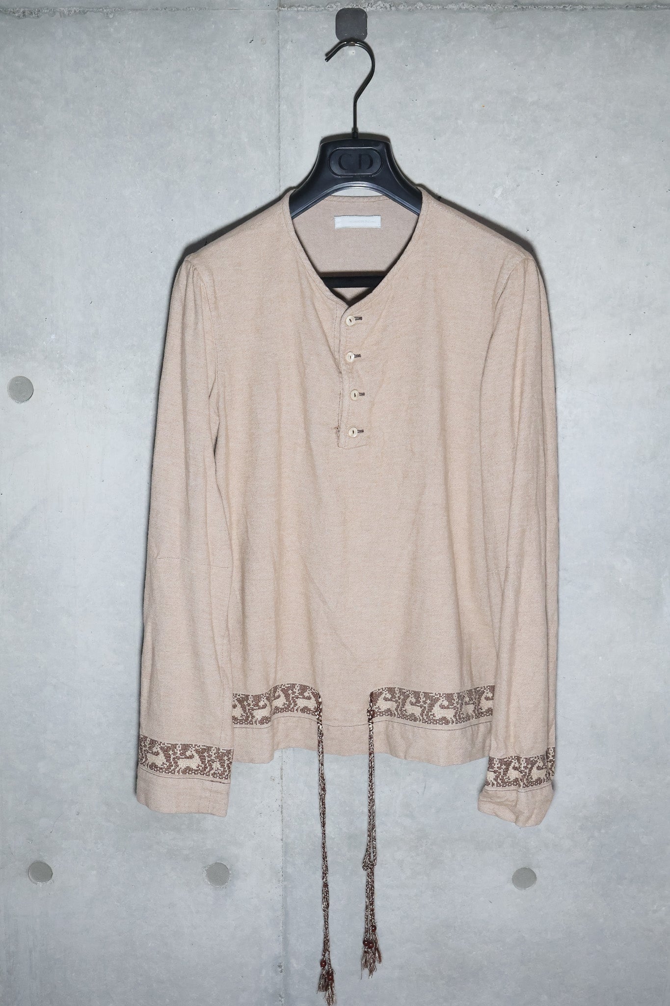 Number (N)ine AW02 Tunic Henley Shirt