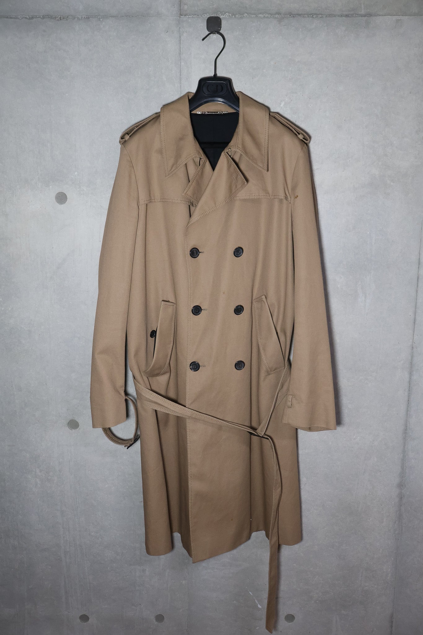Dior Homme AW04 Runway Trench Coat