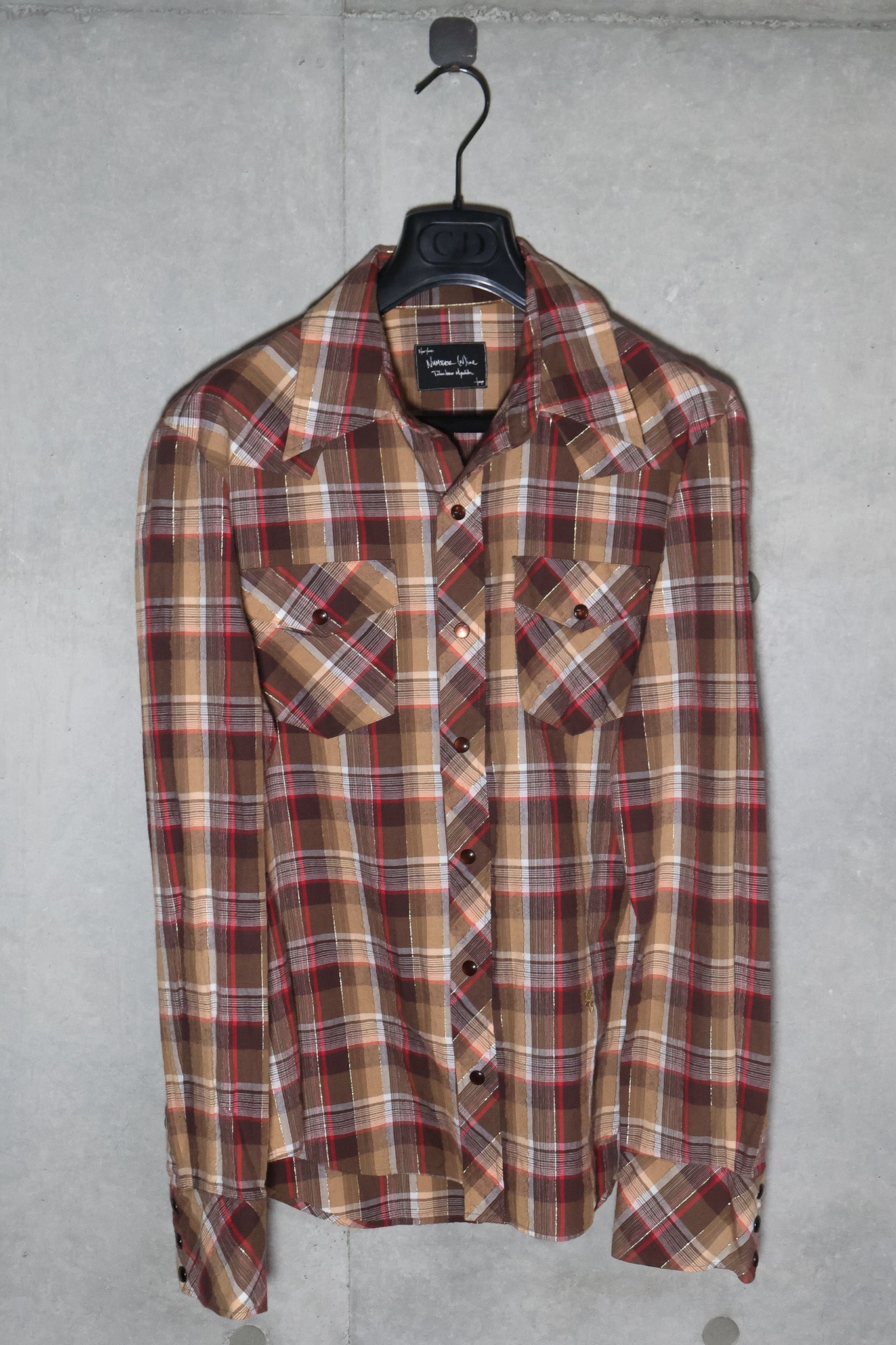 Number (N)ine THS AW05 Glitter Flannel