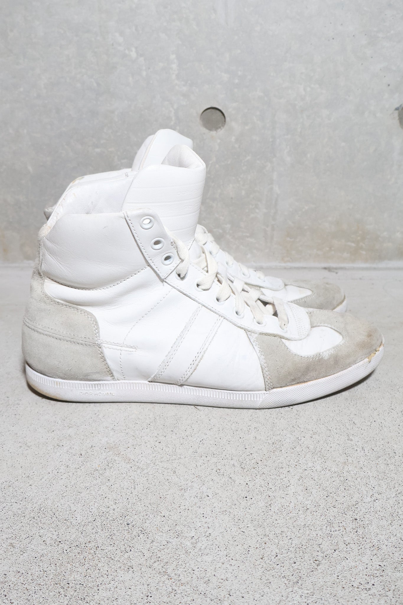 Dior Homme AW07 High Top Gat Sneakers