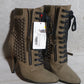 Balmain SS10 Studded Lace Heels