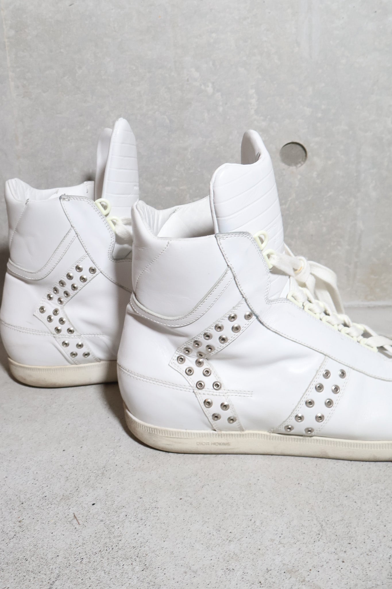 Dior Homme SS04 Studded Strip Sneakers SIZE 46