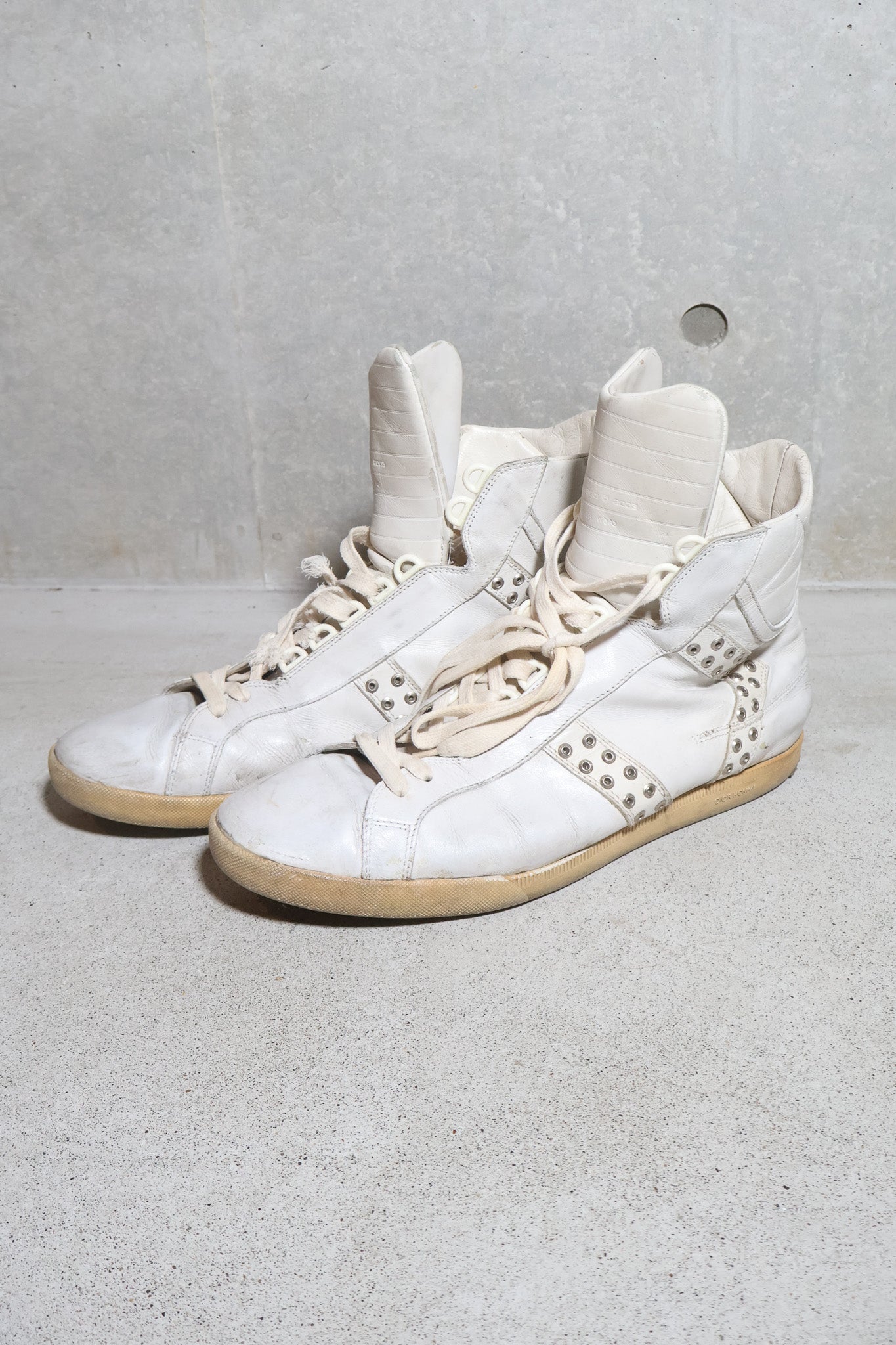 Saint Laurent SS04 Studded Strip Sneakers