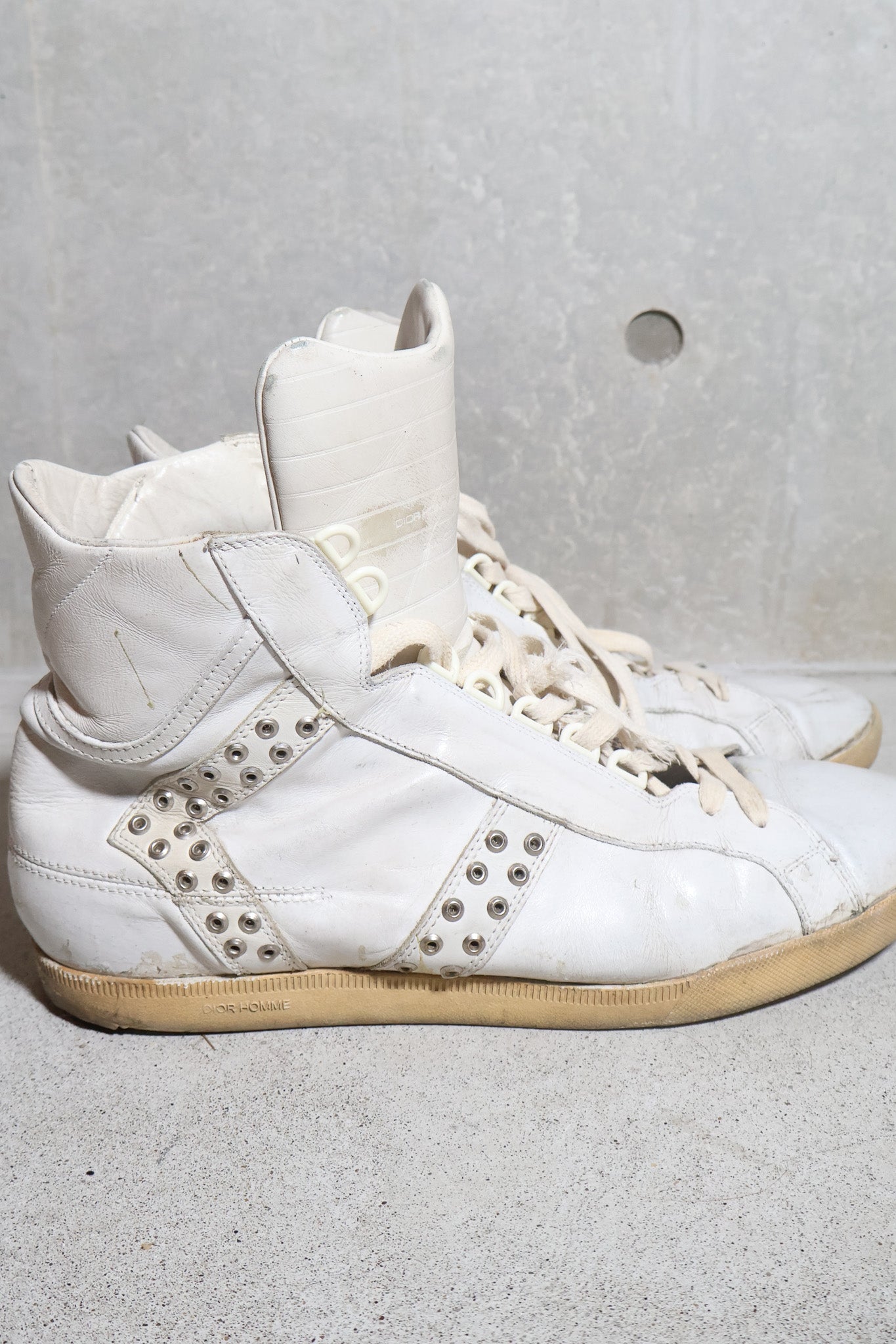 Saint Laurent SS04 Studded Strip Sneakers
