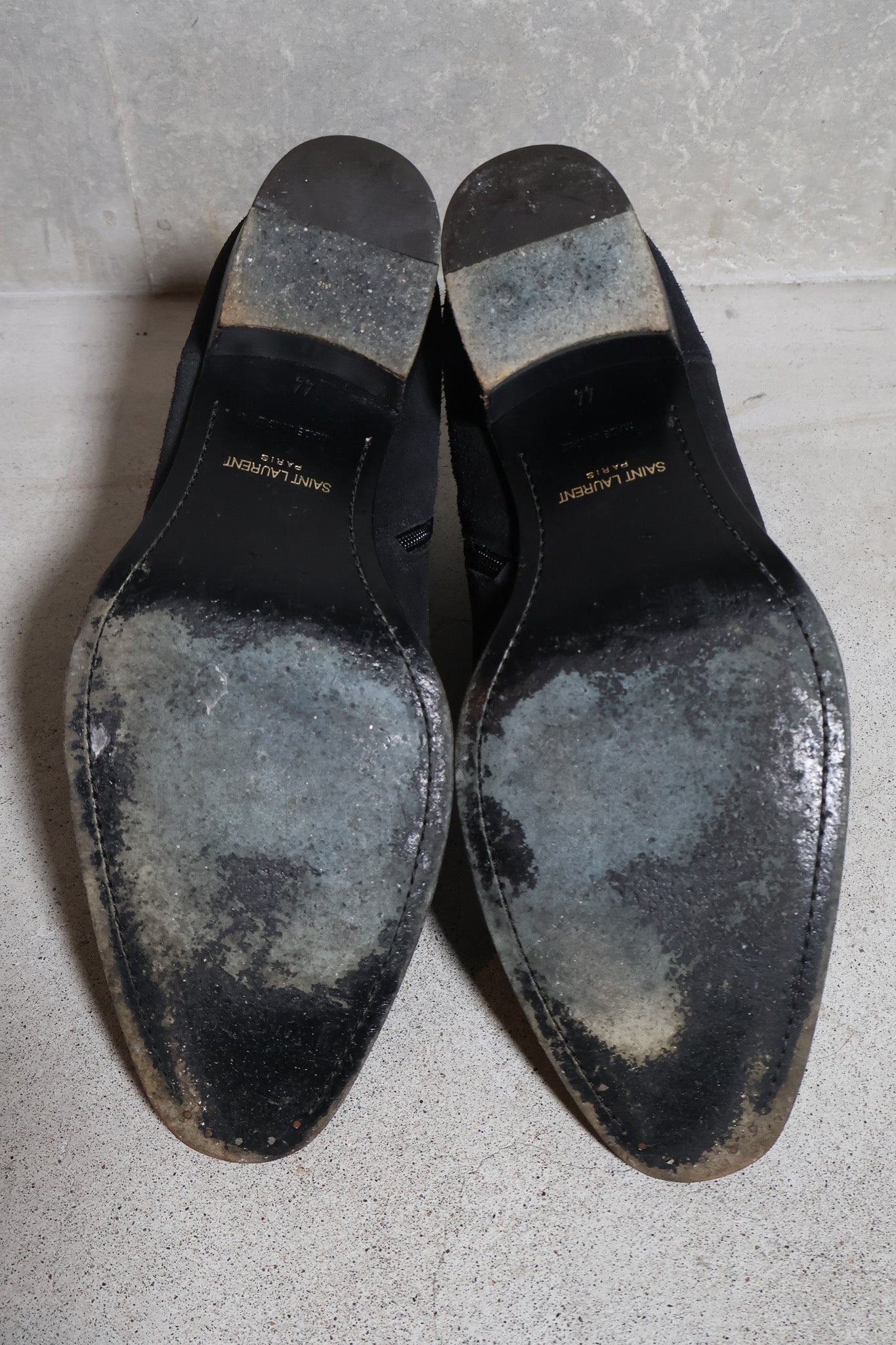 Saint Laurent Paris AW13 Suede Heeled Boots