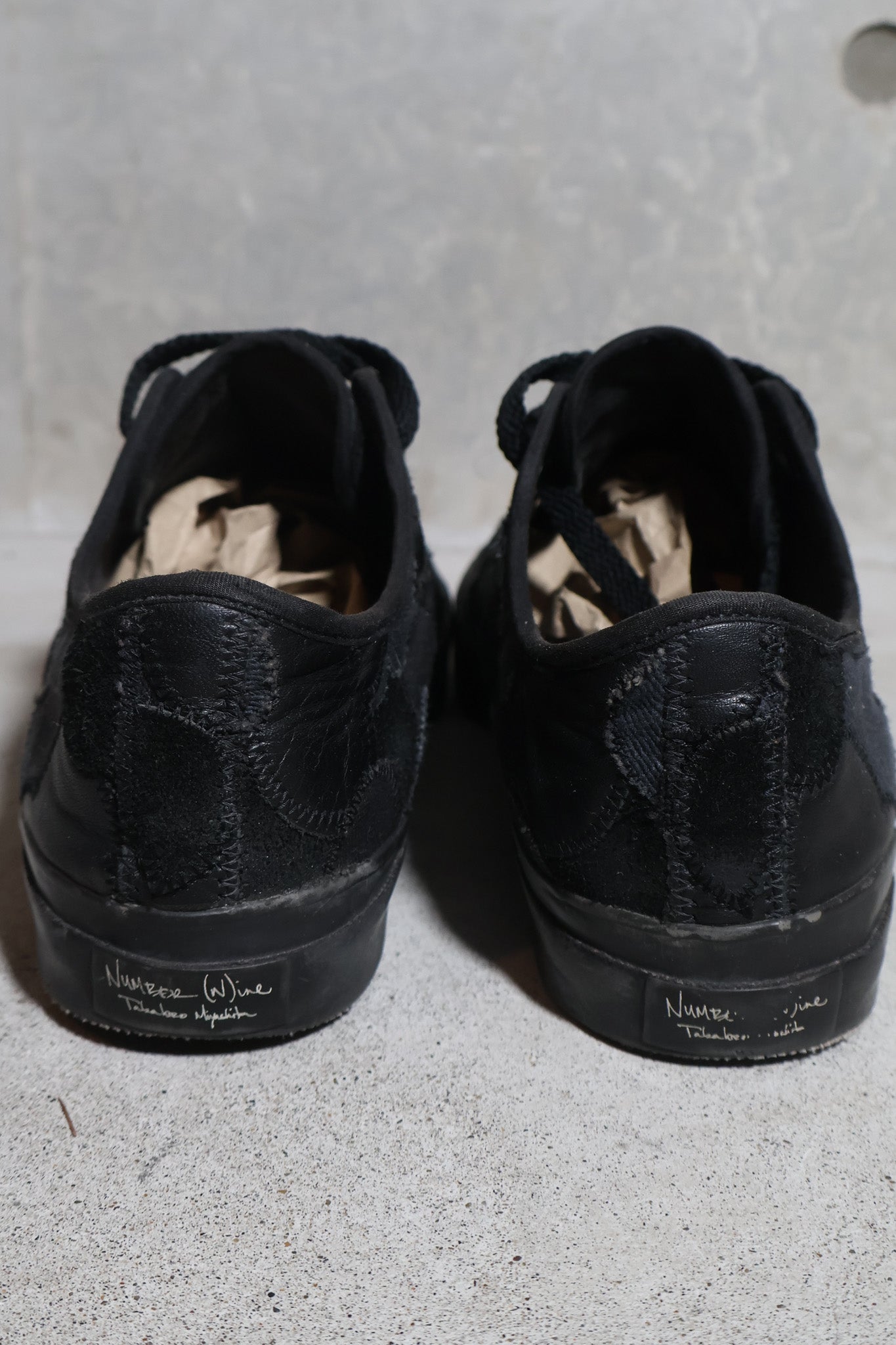 Number (N)ine AW03 Crying Heart Converse