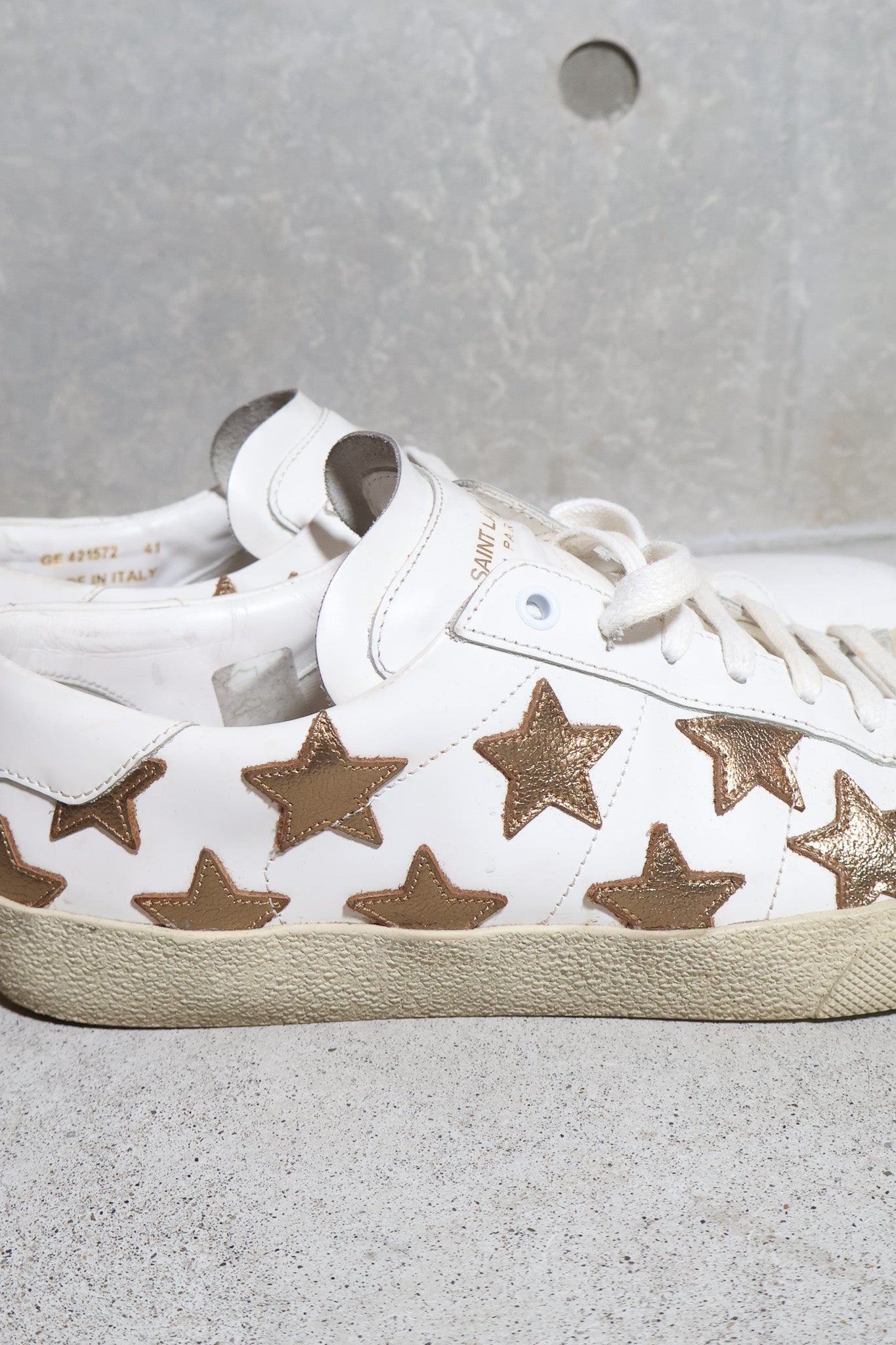 Saint Laurent Paris SS16 Star Sneakers