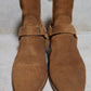 Saint Laurent Paris AW16 Suede Harness Wyatt Boots
