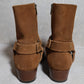 Saint Laurent Paris AW16 Suede Harness Wyatt Boots