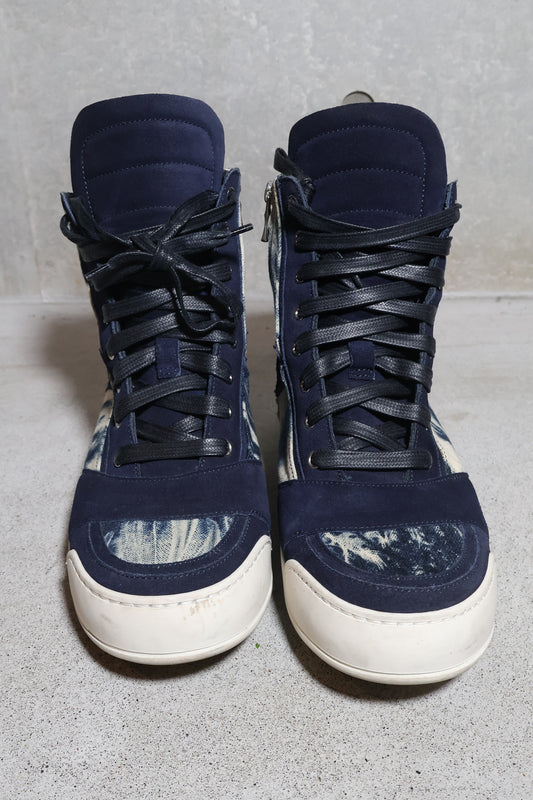 Balmain Blue Bleach Sneakers
