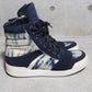 Balmain Blue Bleach Sneakers