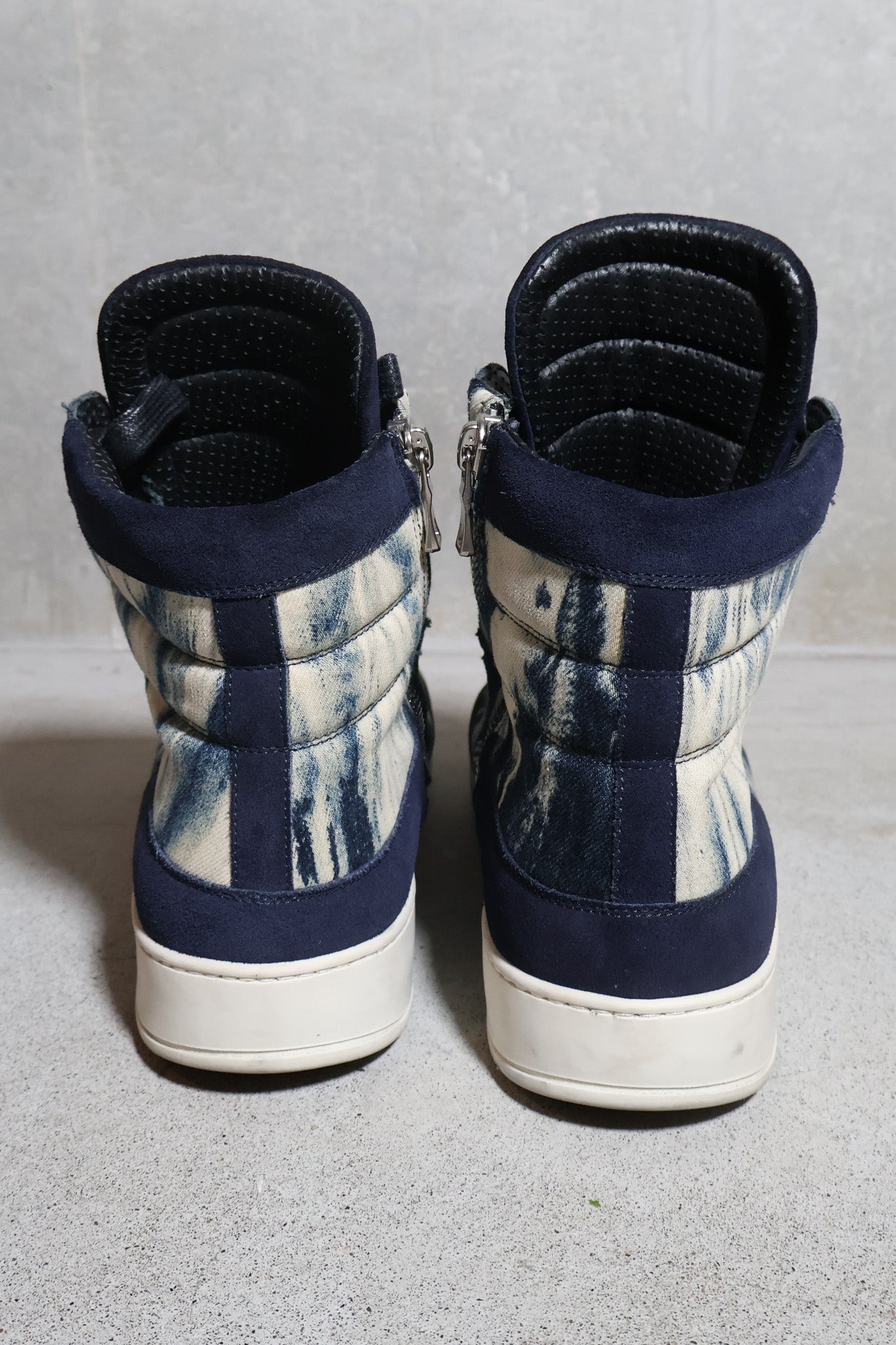 Balmain Blue Bleach Sneakers
