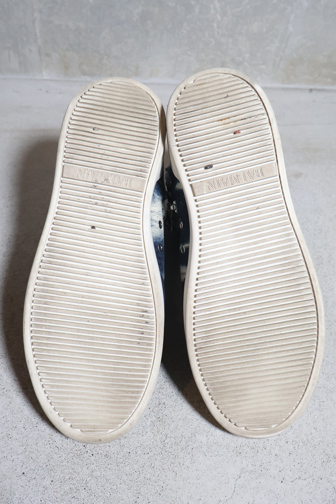 Balmain Blue Bleach Sneakers