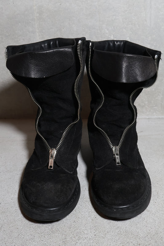 Rick Owens AW11 Limo Mohack Basket Boots