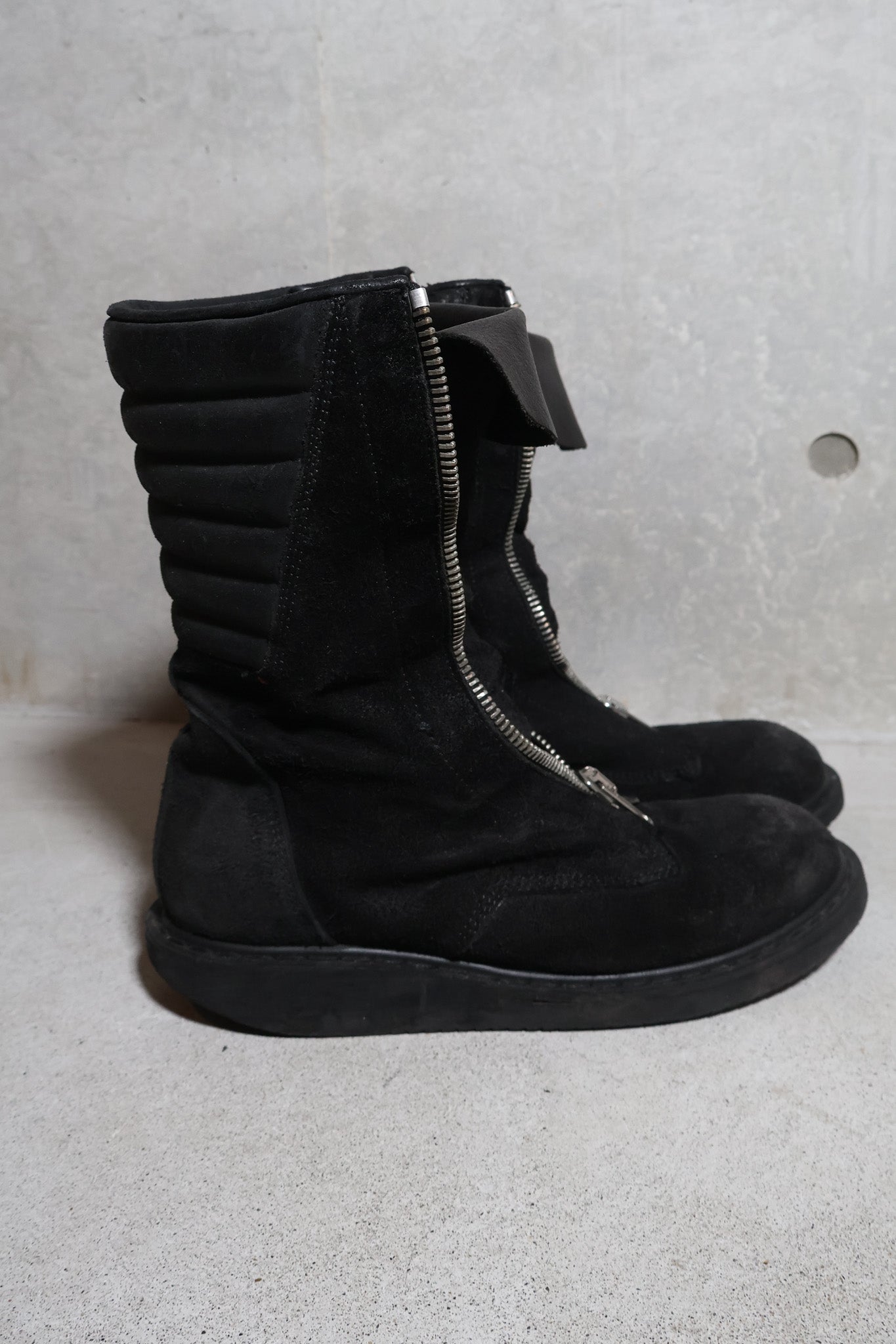 Rick Owens AW11 Limo Mohack Basket Boots