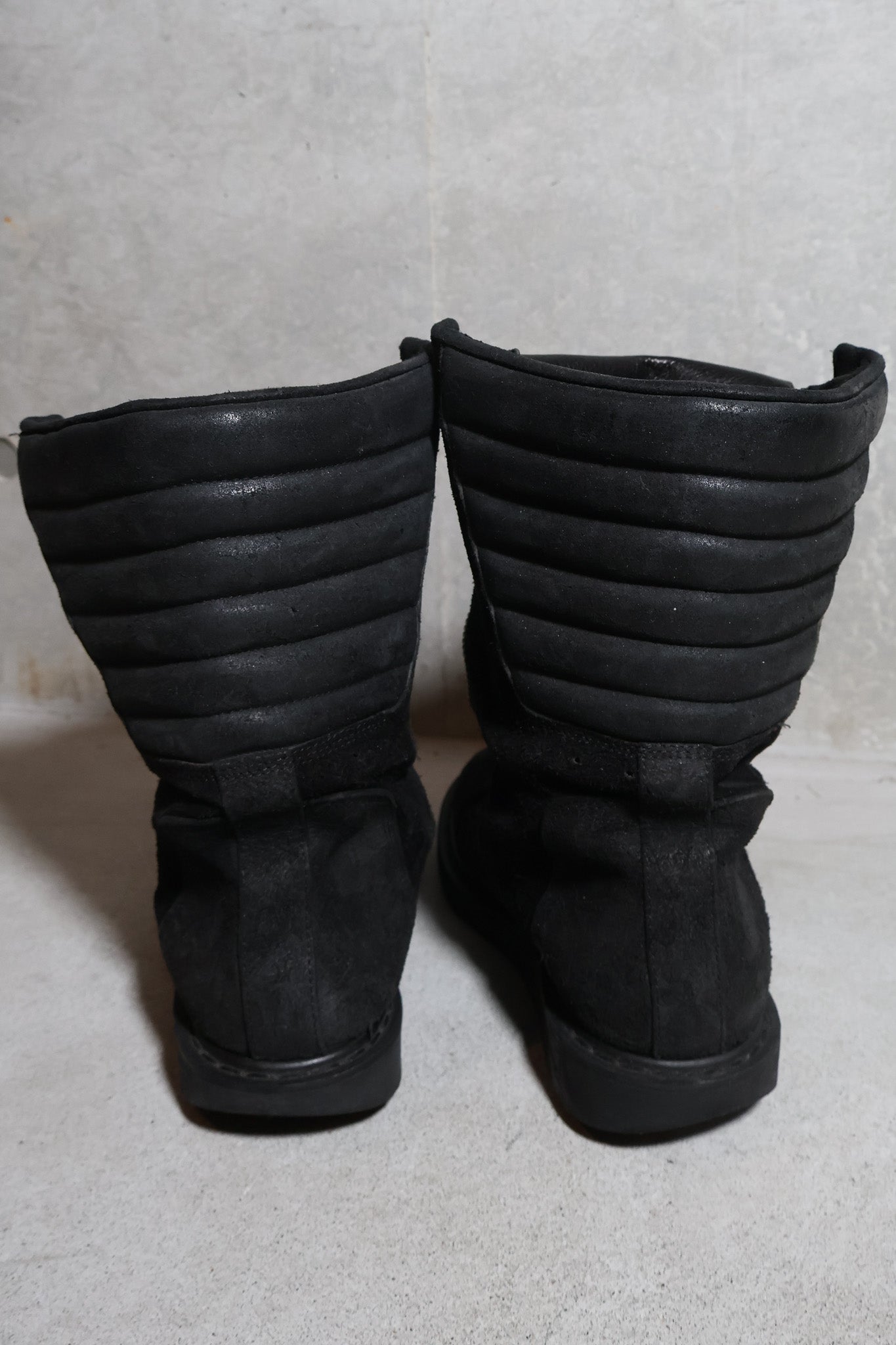 Rick Owens AW11 Limo Mohack Basket Boots