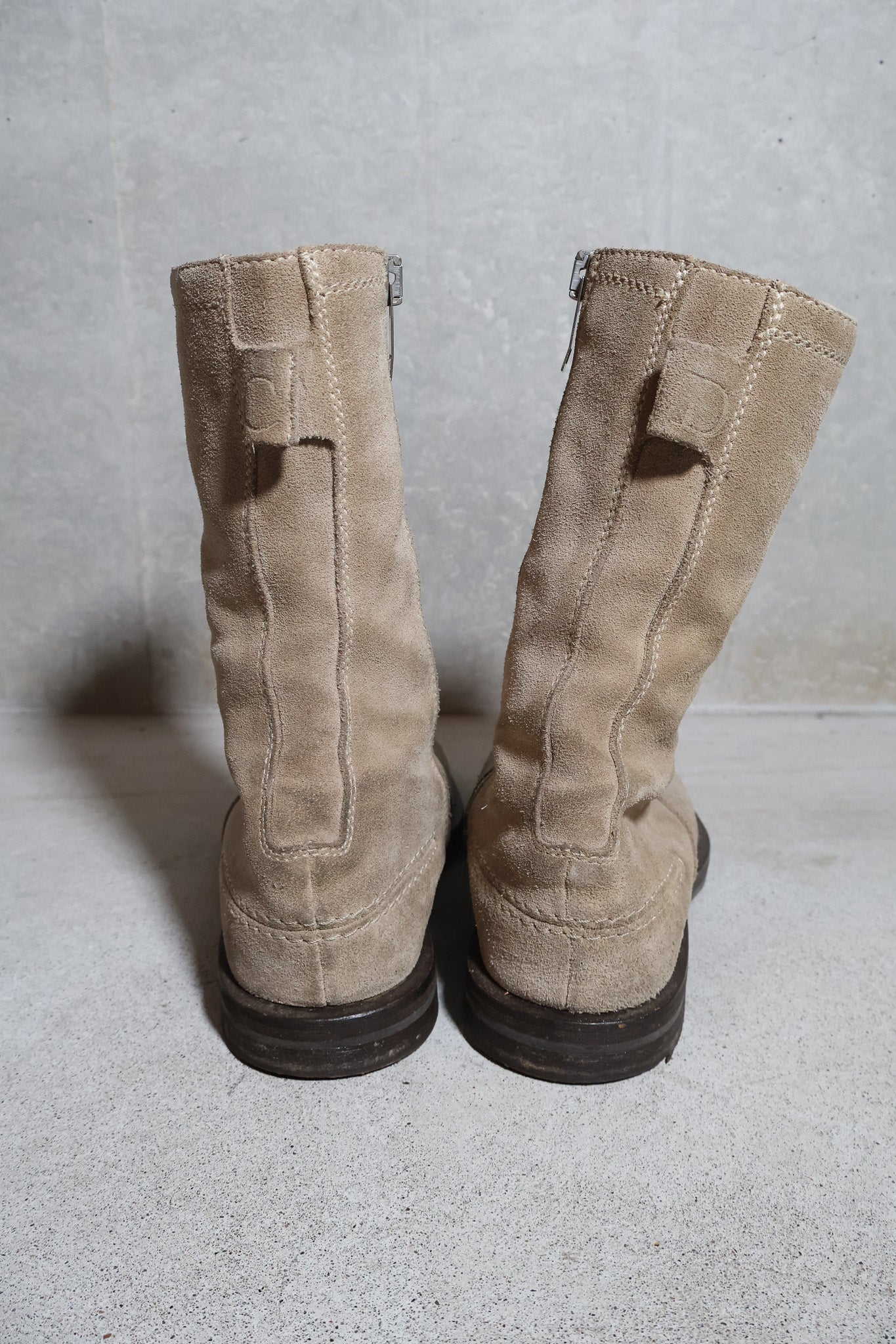 Dior Homme AW04 Moto Boots