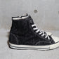 Number (N)ine AW04 Black Tribal Converse