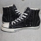 Number (N)ine AW04 Black Tribal Converse