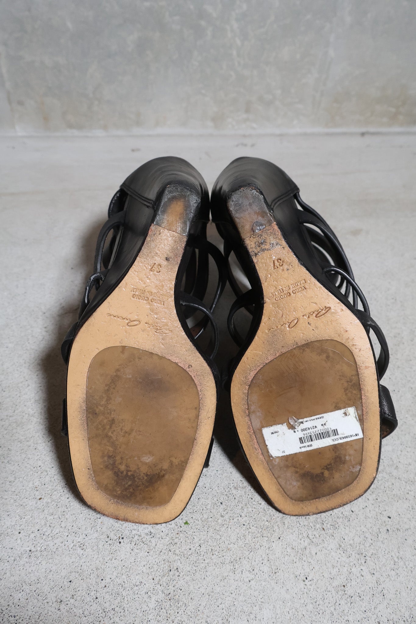 Rick Owens SS16 Wedge Heels