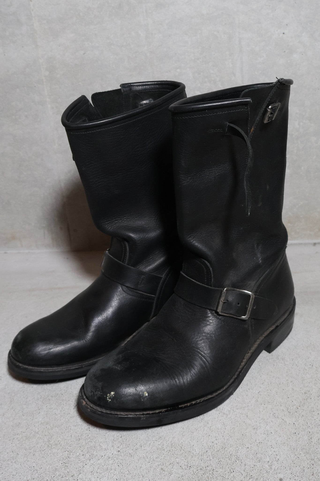 Balmain AW09 Campaign Engineer Boots
