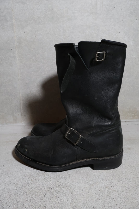 Balmain AW09 Campaign Engineer Boots