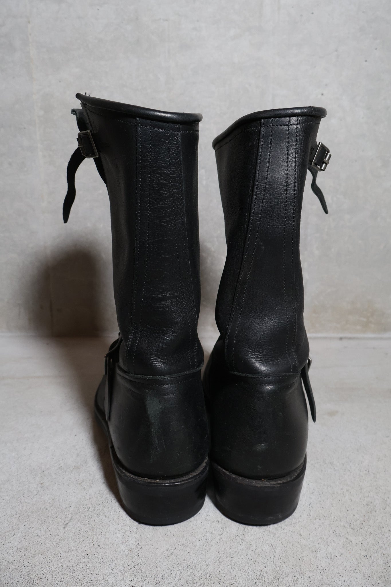 Balmain AW09 Campaign Engineer Boots