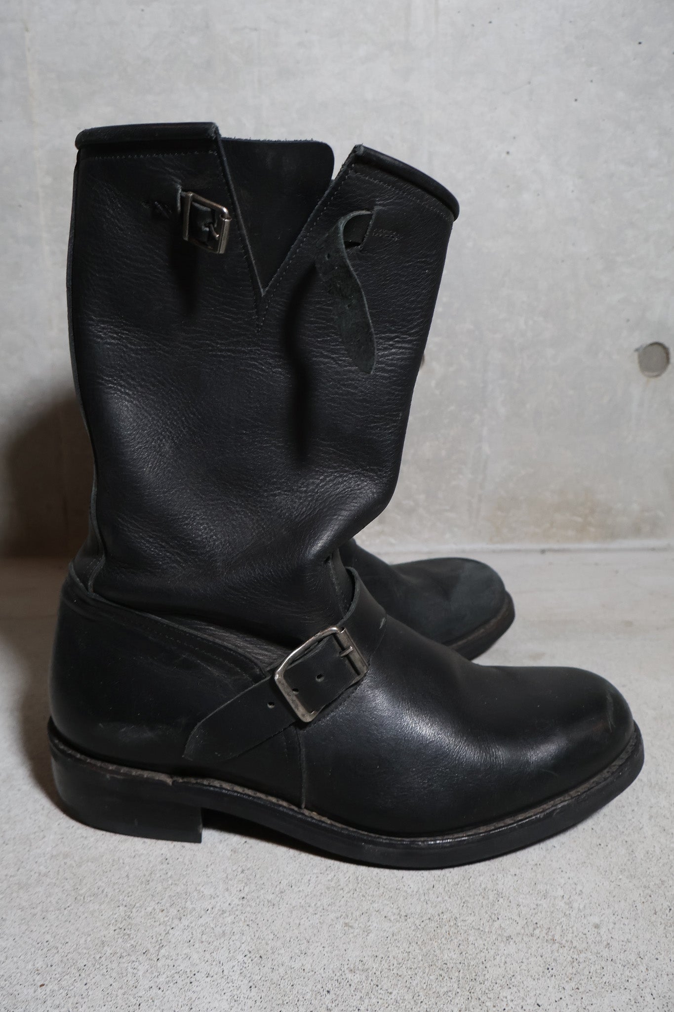 Balmain AW09 Campaign Engineer Boots