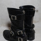 Balmain AW12 Campaign Buckled engineer boots Boots