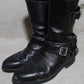 Balmain AW12 Campaign Buckled Shearling Engineer Boots