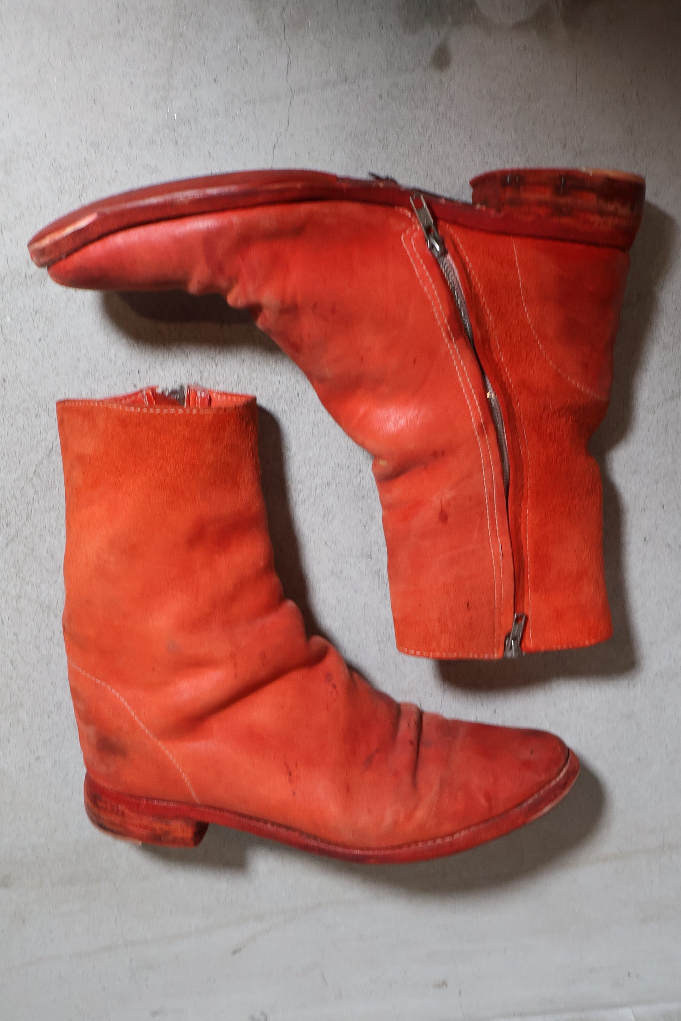 Carol Christian Poell Sidezip Boots