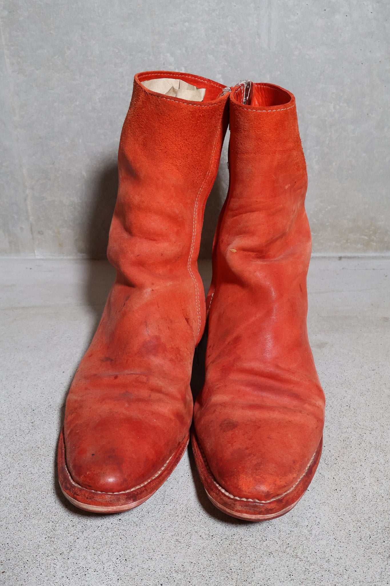 Carol Christian Poell Sidezip Boots