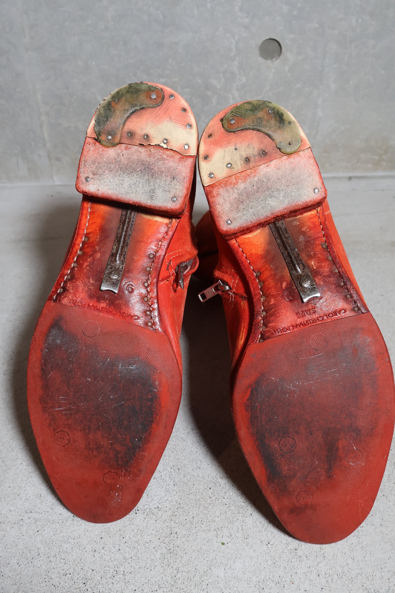 Carol Christian Poell Sidezip Boots