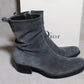 Dior Homme AW06 Suede Cuban Heel Western Boots